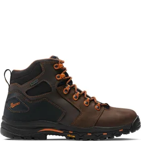 Men's Vicious Work Boot - 4.5" Brown / Orange