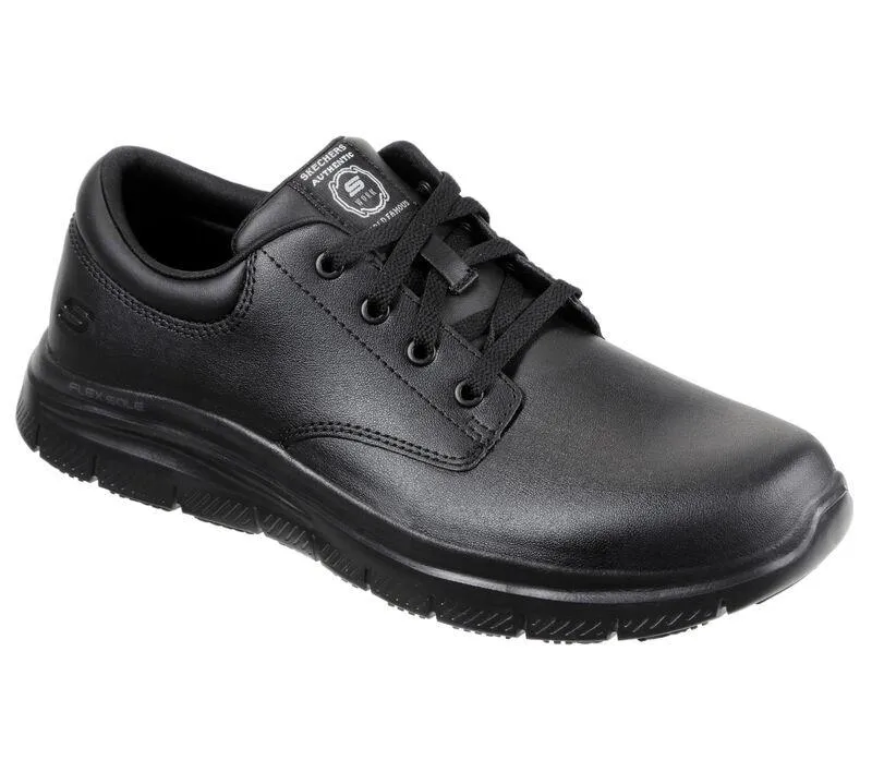 Mens Wide Fit Skechers Work Flex Advantage 77513 Work Rf fourche Sr Shoes