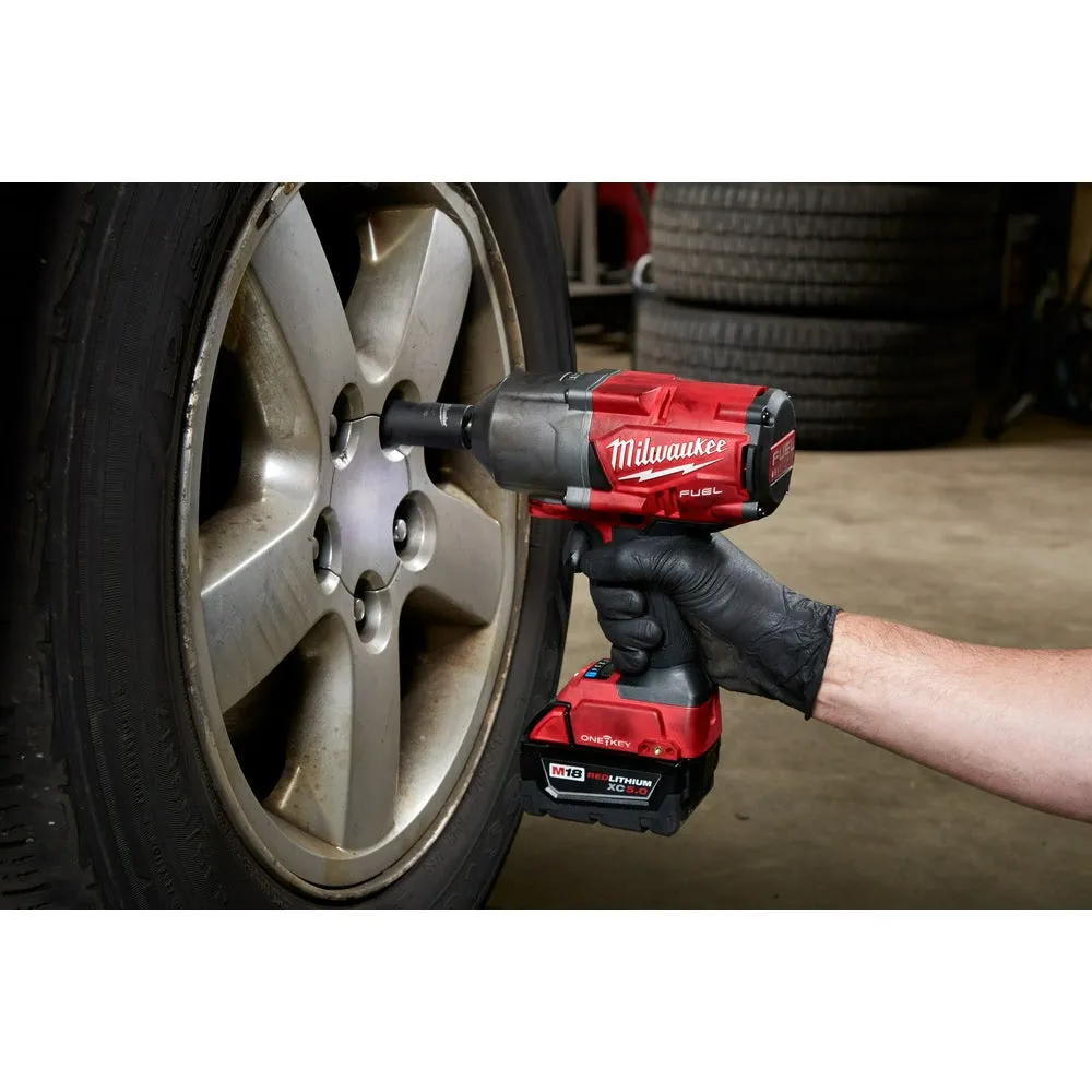 Milwaukee 2863-20 M18 FUEL ONE-KEY High Torque Impact Wrench 1/2" Friction Ring Bare