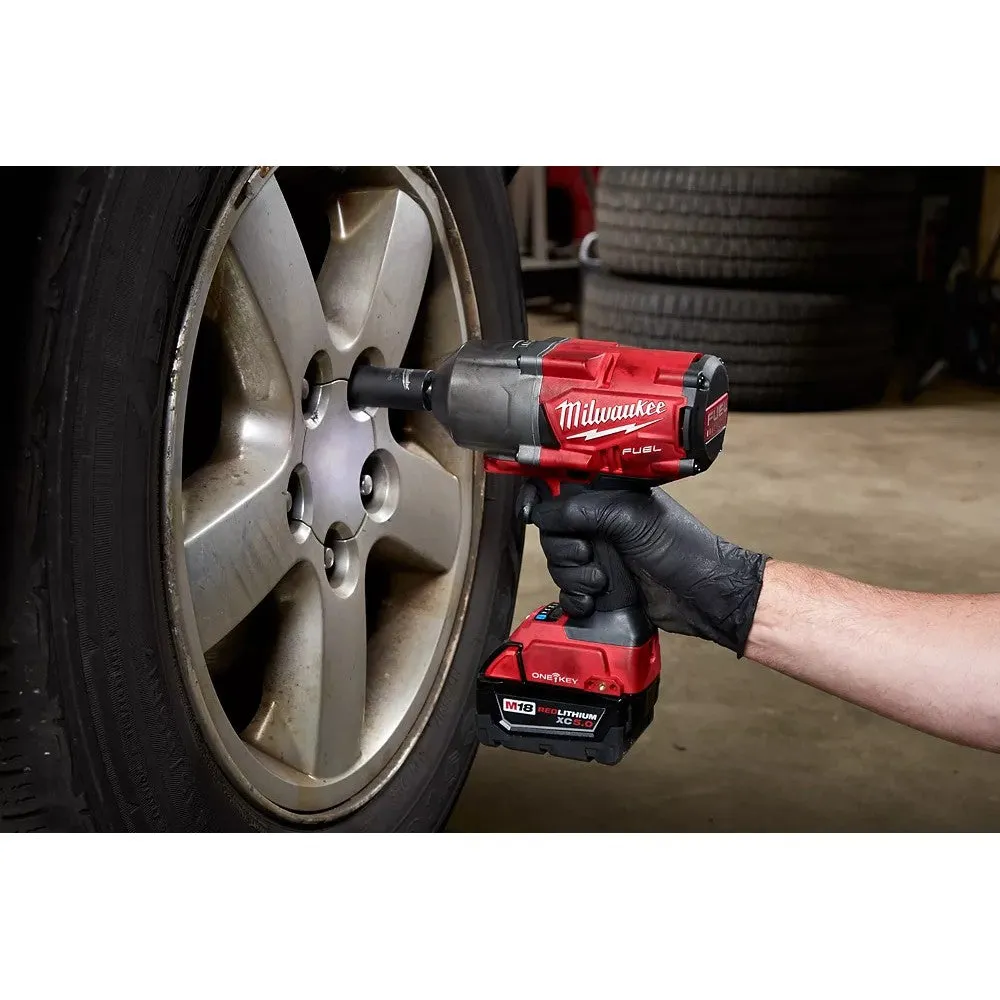 Milwaukee 2863-20 M18 FUEL w/ ONE-KEY High Torque Impact Wrench 1/2" Friction Ring