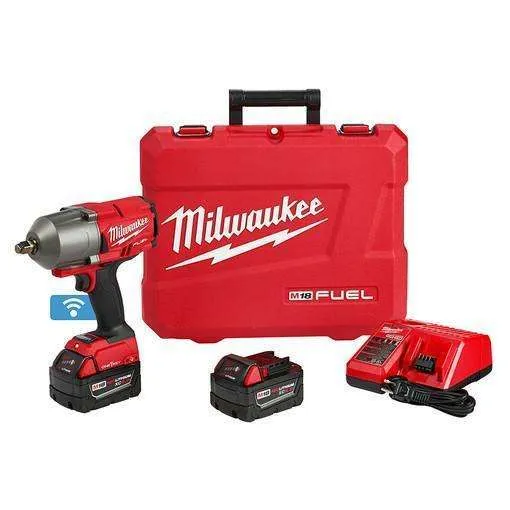 Milwaukee 2863-22 M18 FUEL ONE-KEY High Torque Impact Wrench 1/2" Friction Ring Kit