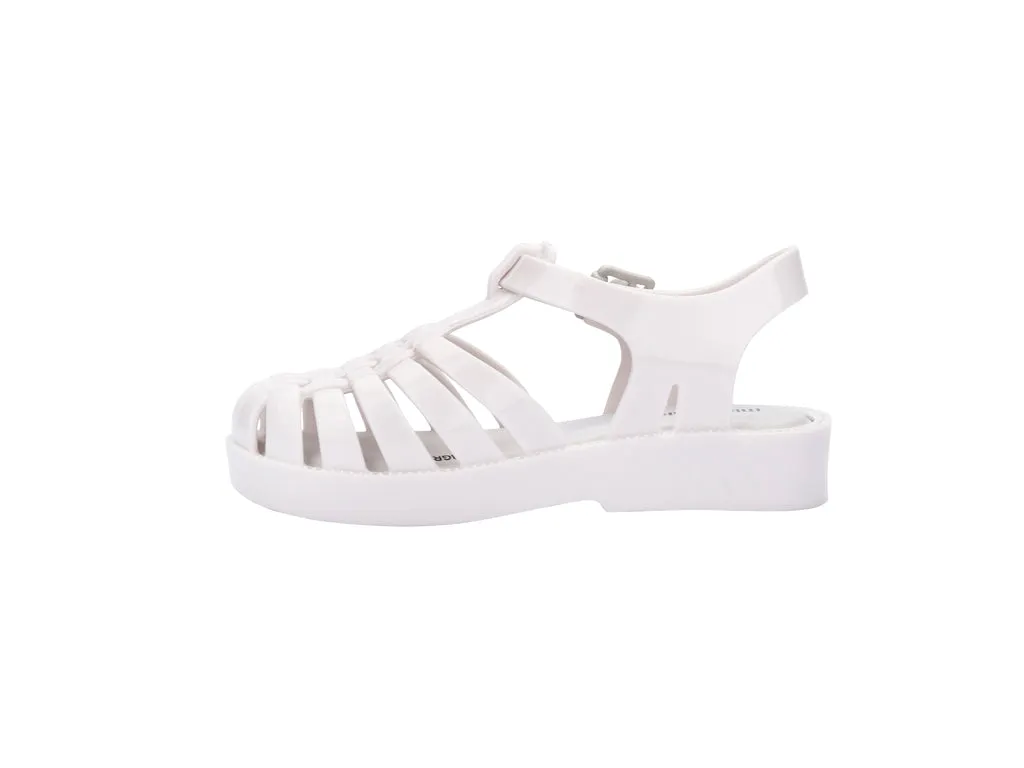 Mini Melissa Possession White Sandals For Babies