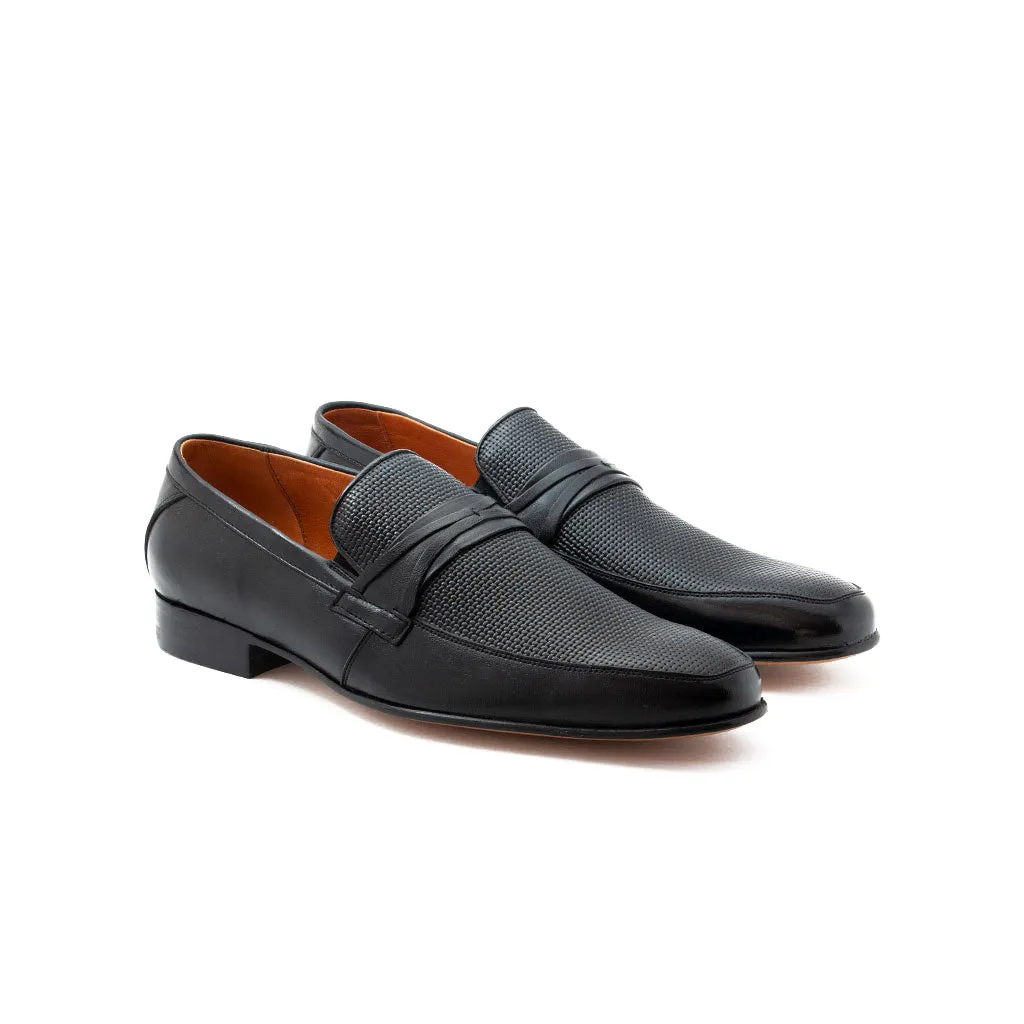 MOD. 3105 | Penny Loafer Semi-Grabado | Caballero