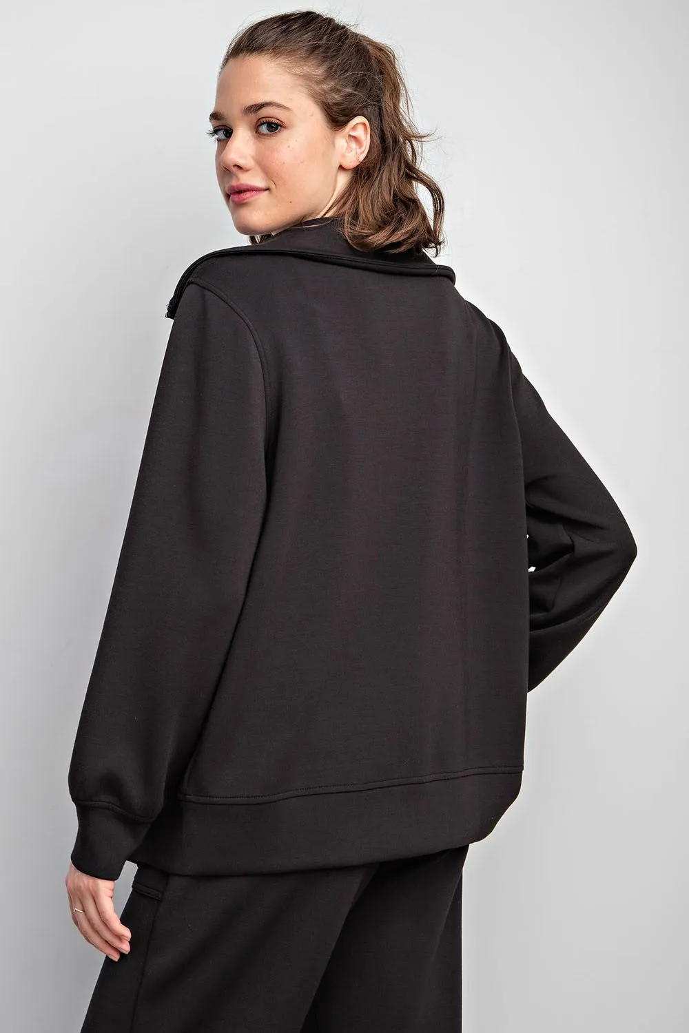 Modal Full Zip Jacket | RAE MODE