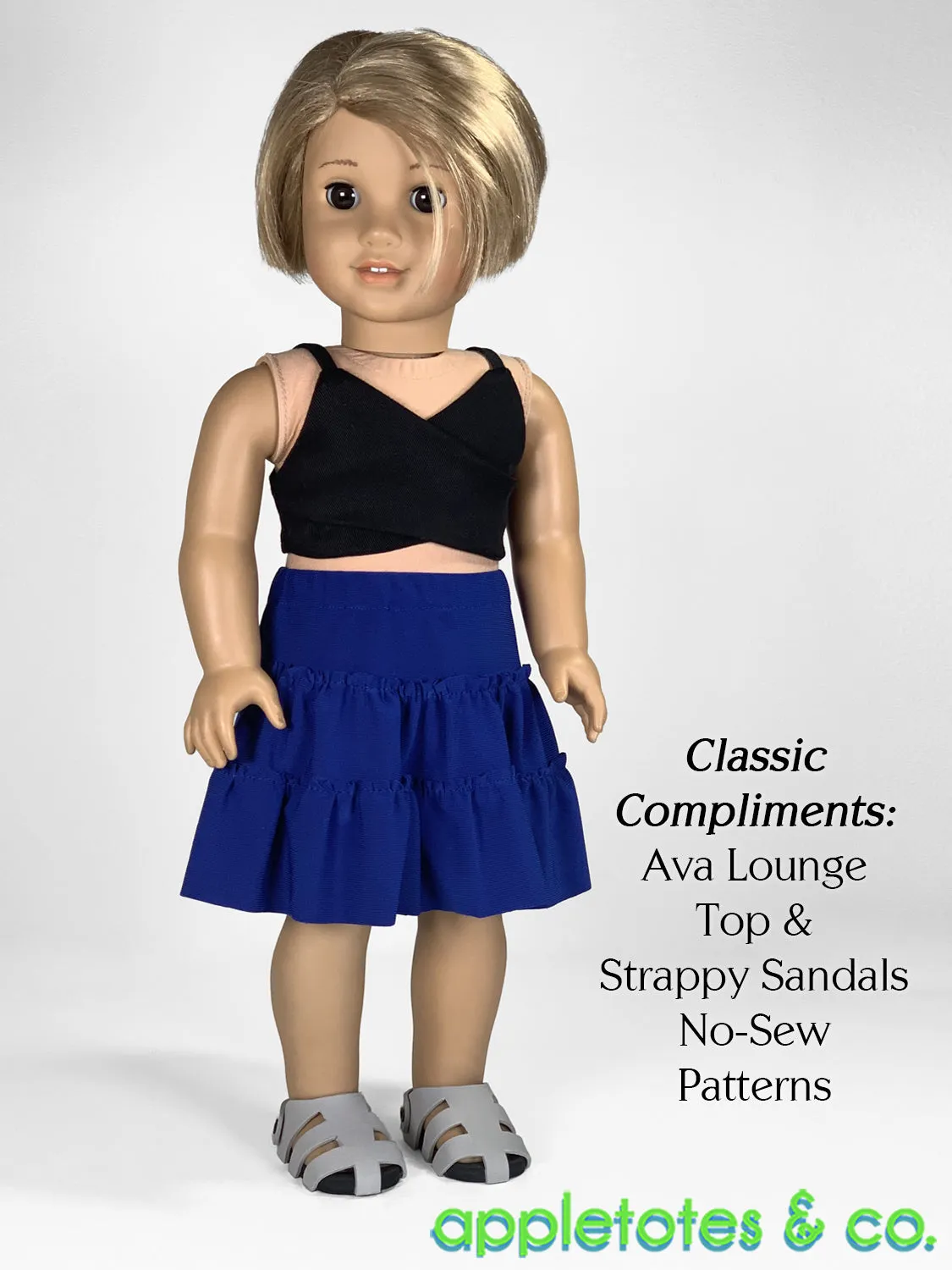 Naomi Skirt 18 Inch Doll Sewing Pattern