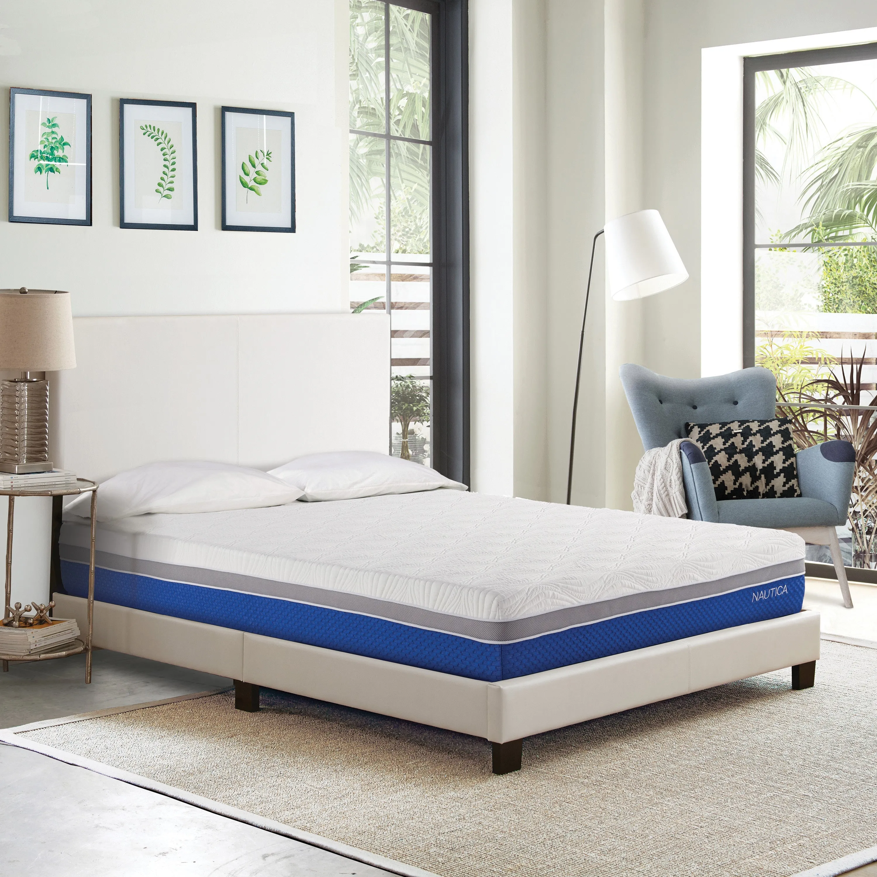 Nautica Home 10" Calm Memory Foam Mattress