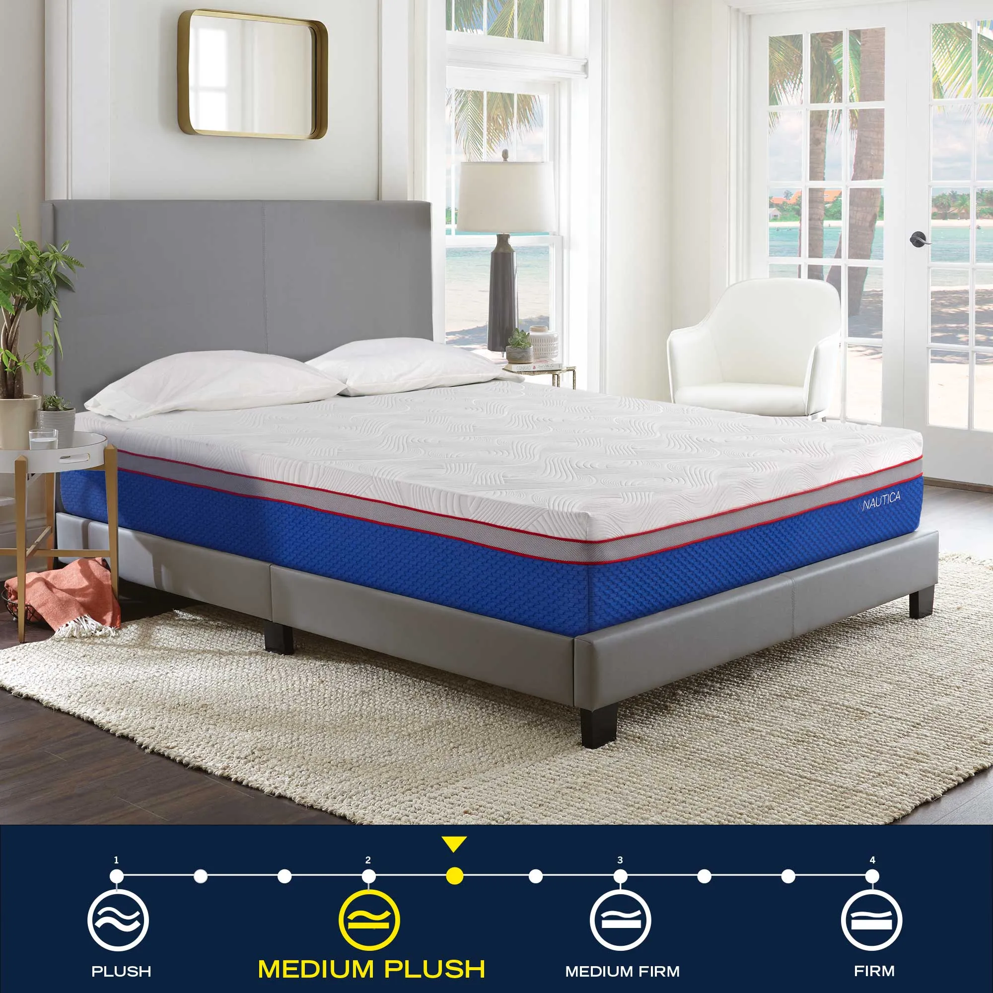 Nautica Home 12" Serenity Memory Foam Mattress