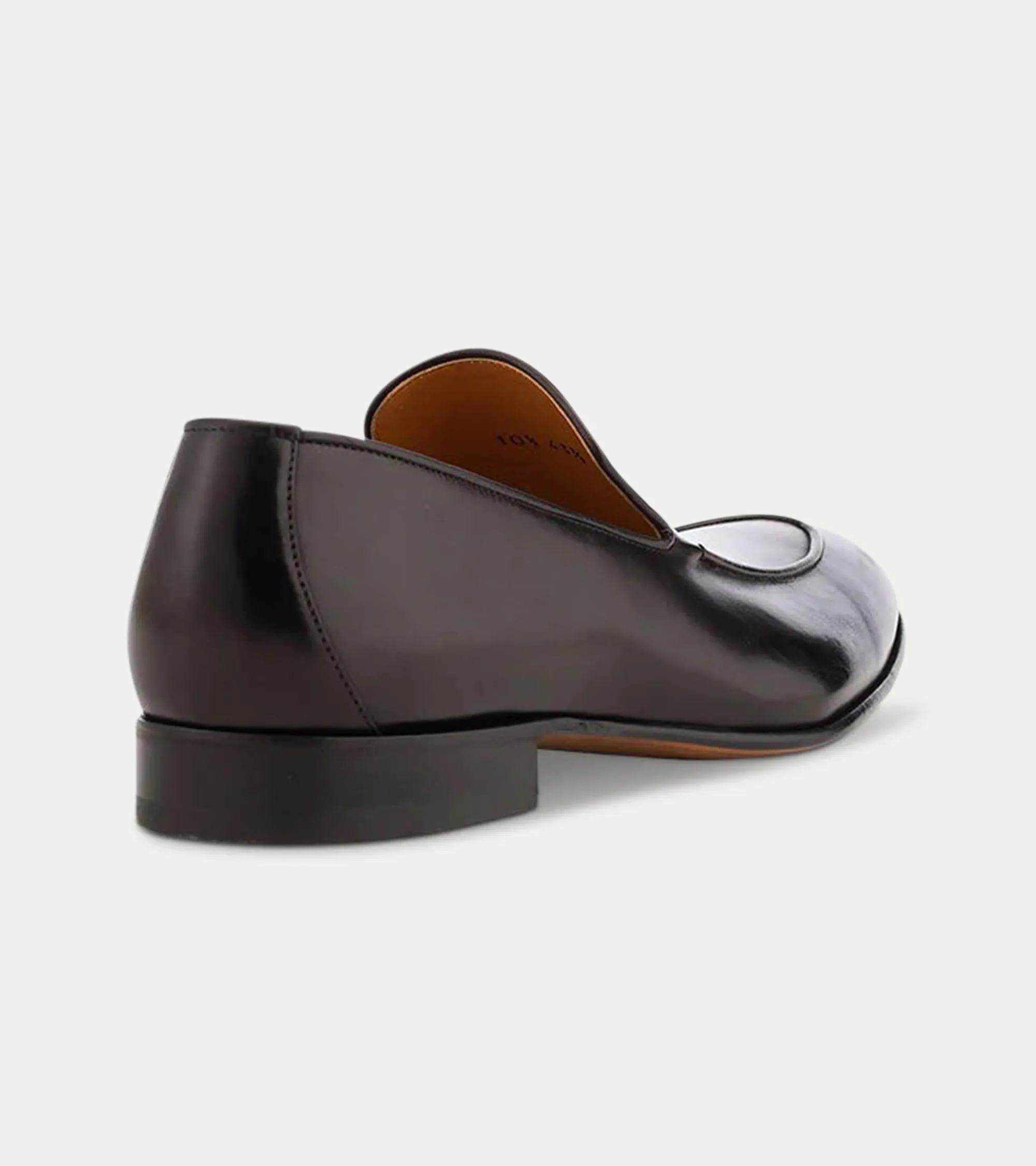 Noah Apron Front Loafer in Black