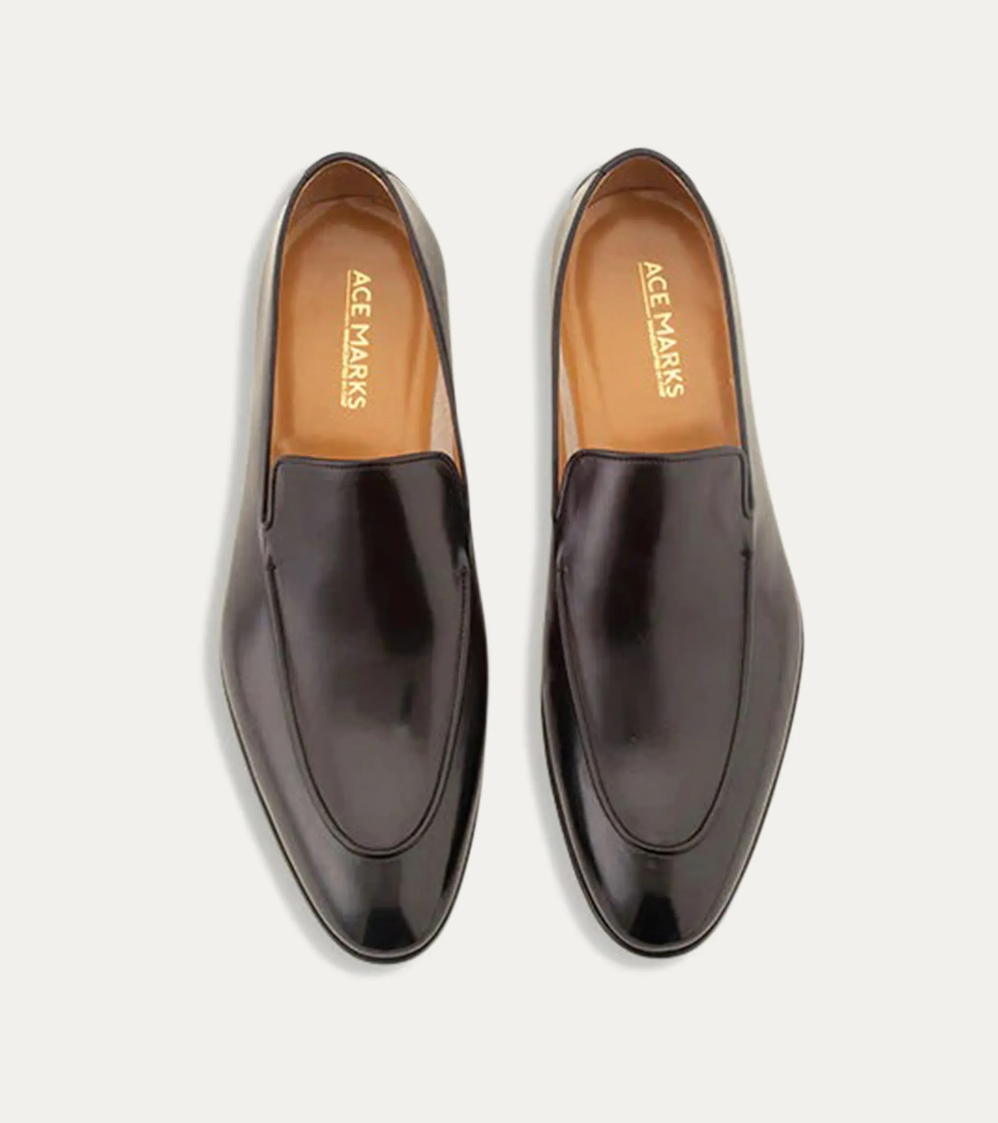 Noah Apron Front Loafer in Black