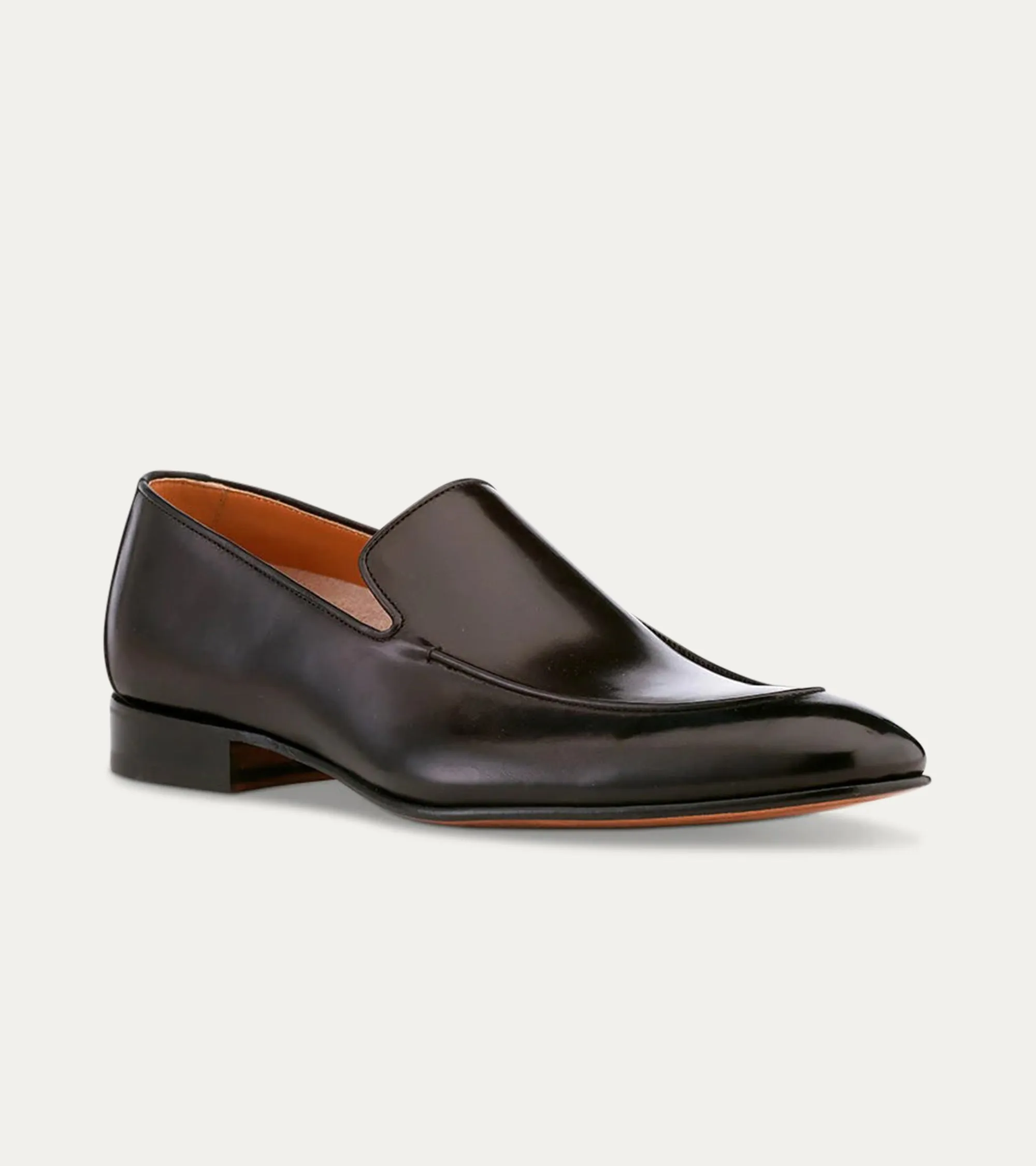 Noah Apron Front Loafer in Black