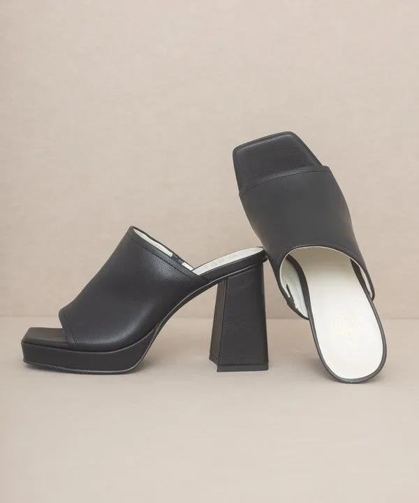 OASIS SOCIETY Vivienne - Slip On Platform Heels - Online Exclusive