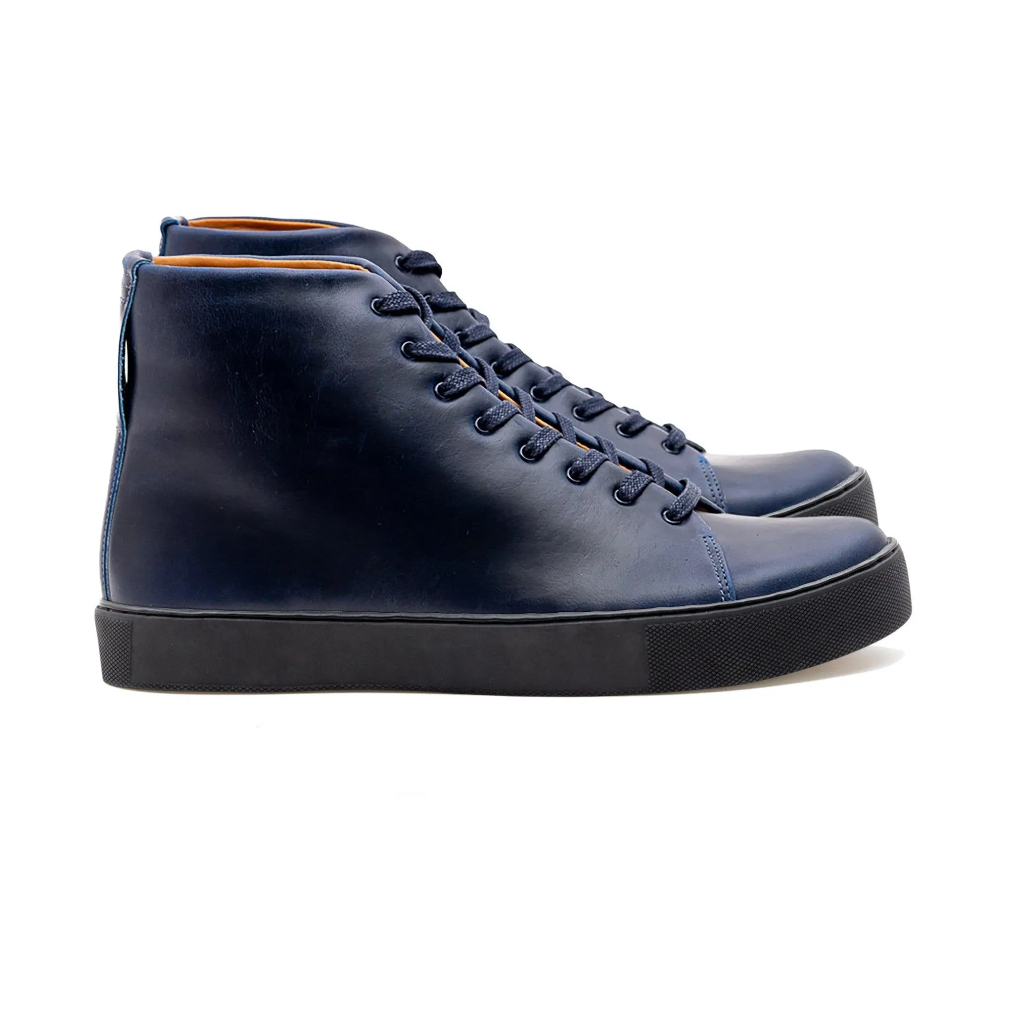 Overstone Hi Derby - Horween Ink Cavalier