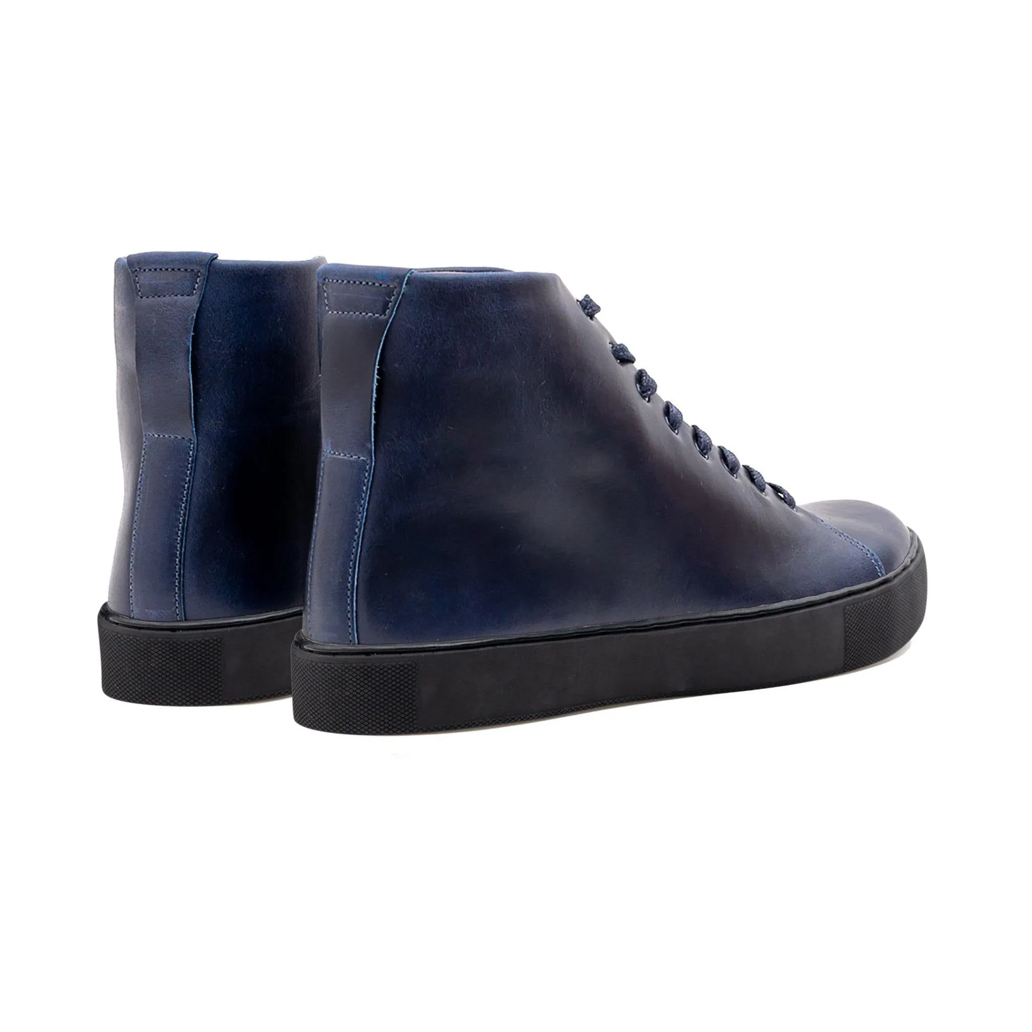 Overstone Hi Derby - Horween Ink Cavalier