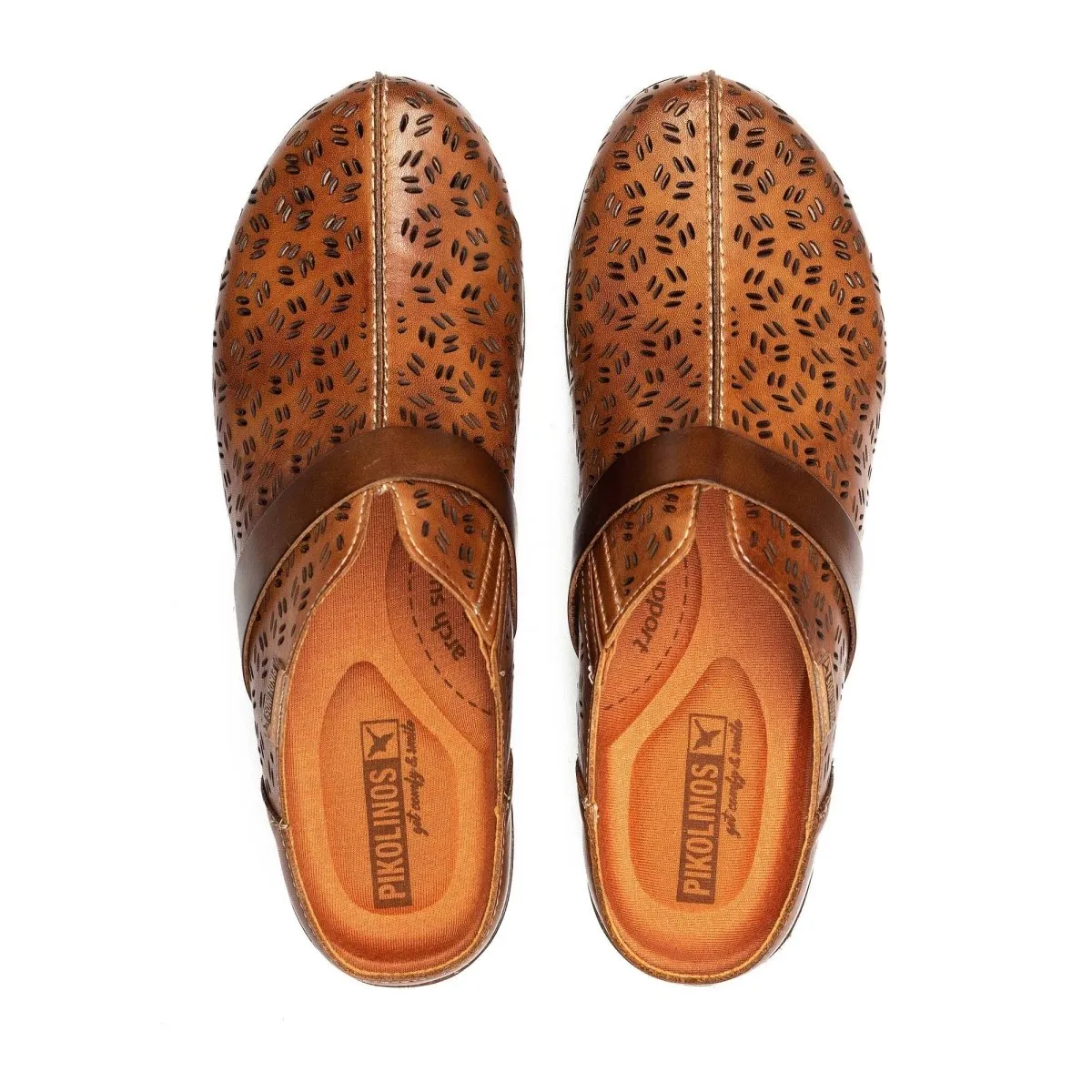 Pikolinos Granada W0w-1965 Women's Loafers Clog In Brandy