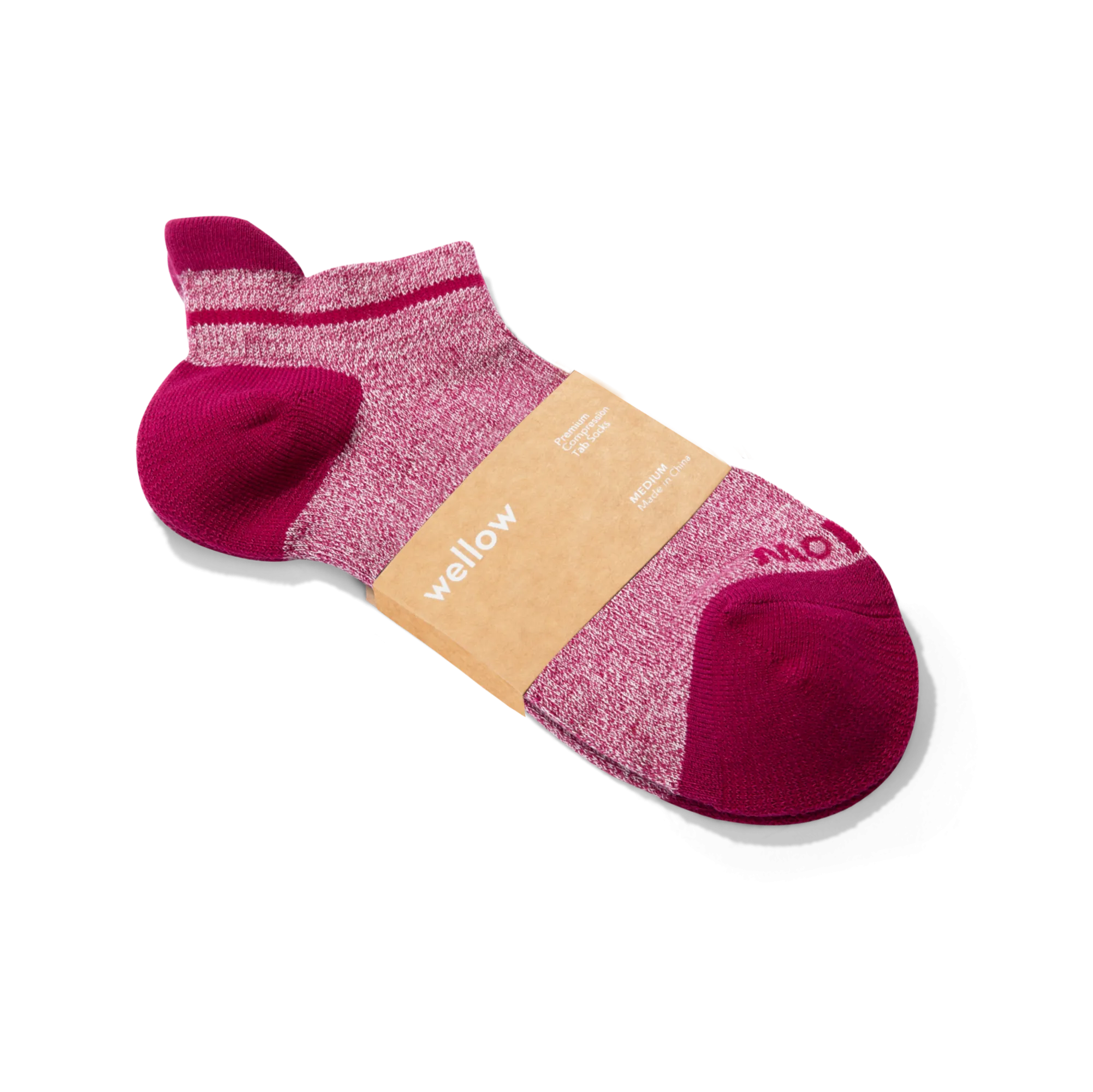 Plum Twist  - Ankle Sock - 5 Pack