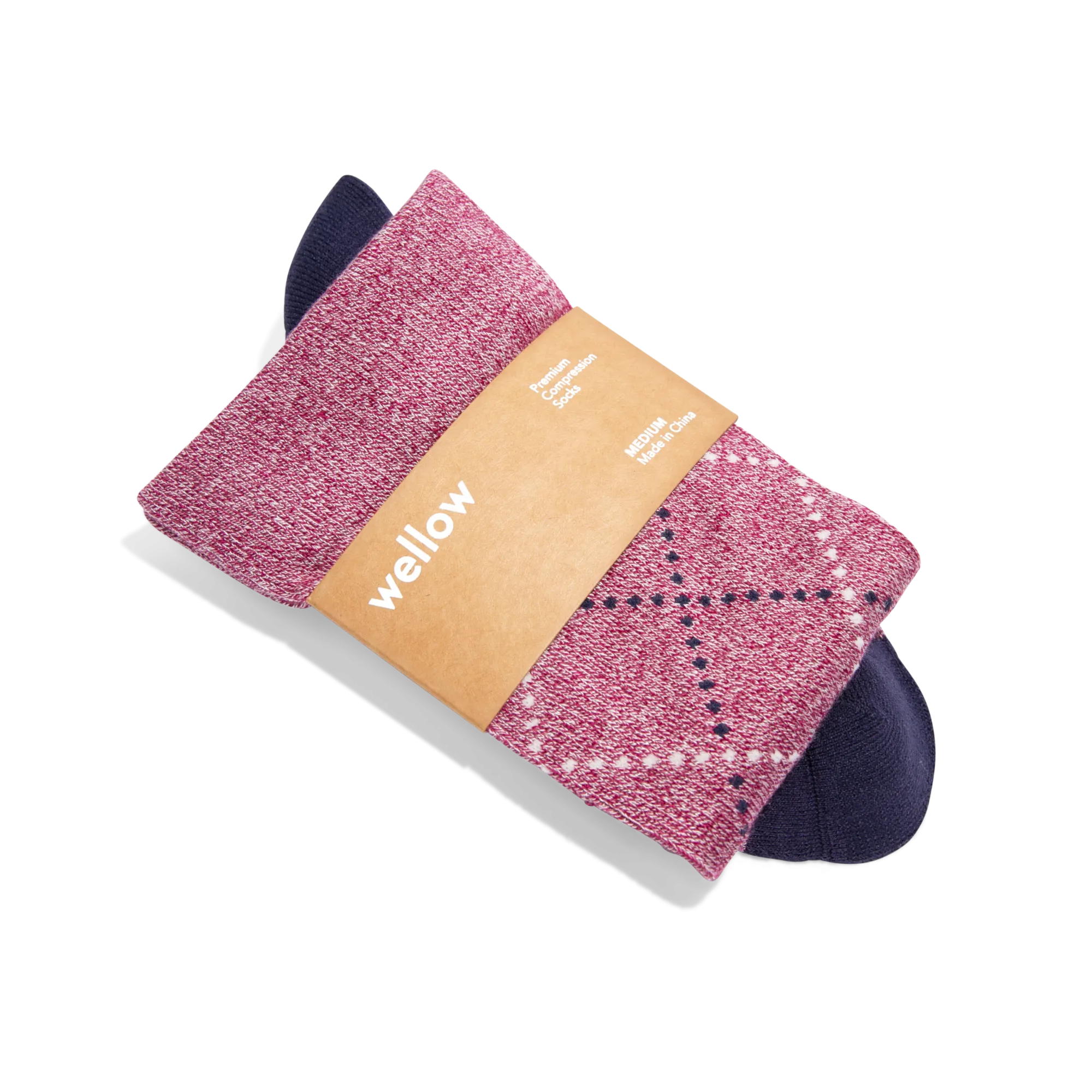 Plum Twist Argyle - 5 pack