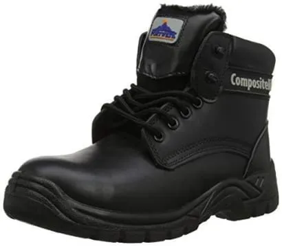 Portwest Fur Lined Winter Thor Composite Anti-Static Safety Boot S3- FC12