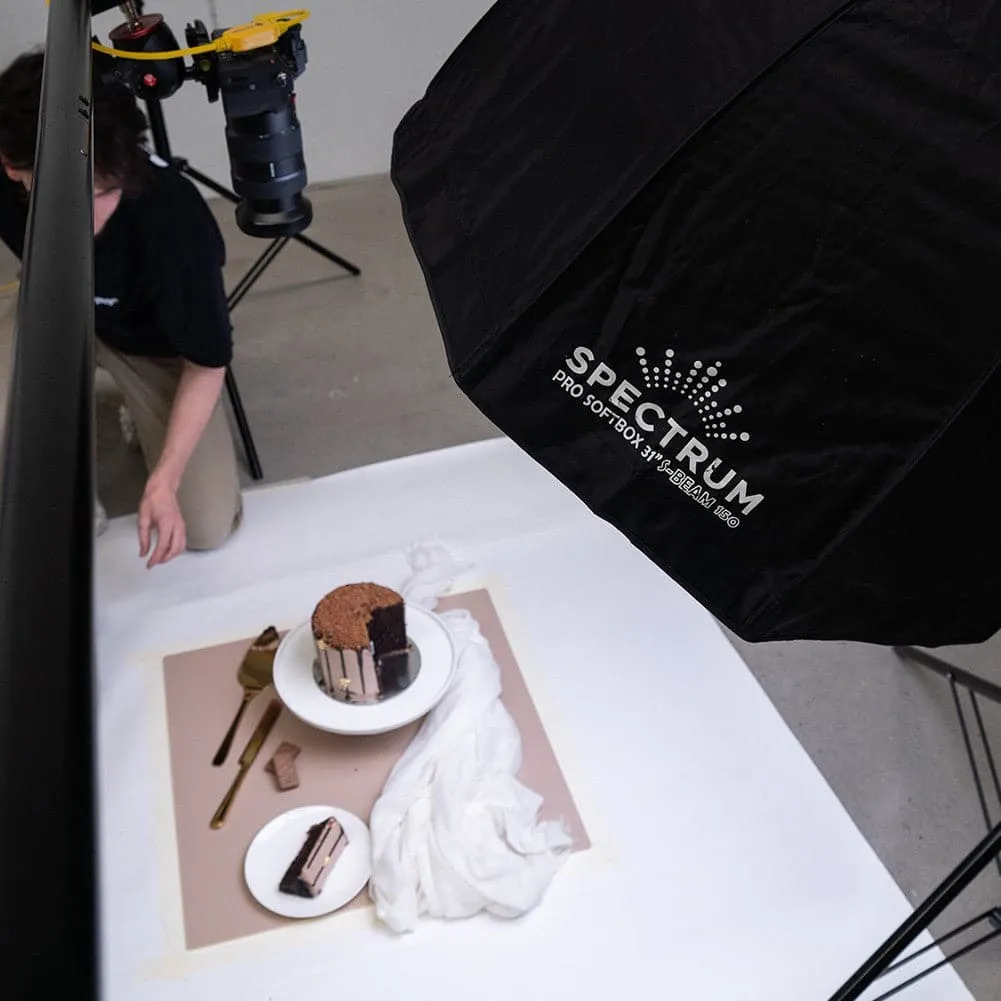 ProBoards Flat Lay Photography Rigid Beige Brown Backdrop - Bare Necessities (60cm x 60cm)