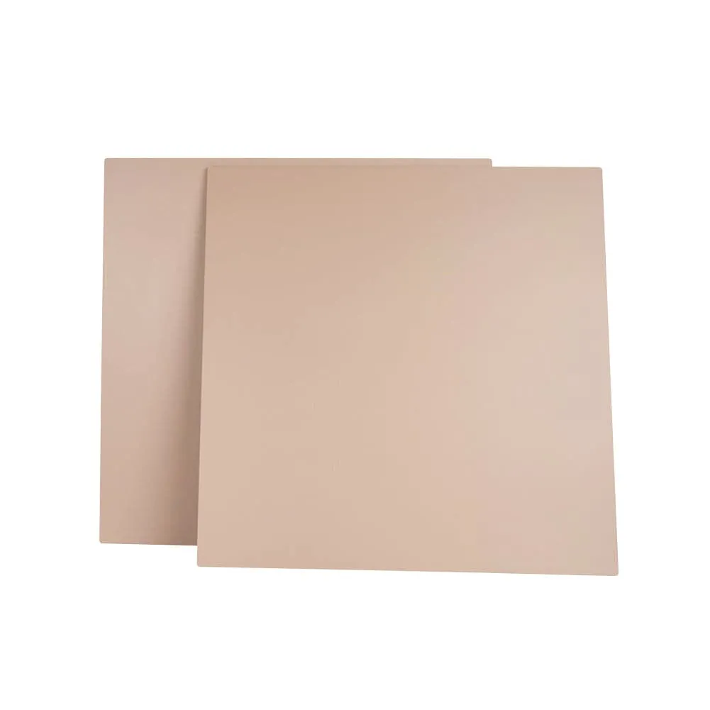 ProBoards Flat Lay Photography Rigid Beige Brown Backdrop - Bare Necessities (60cm x 60cm)