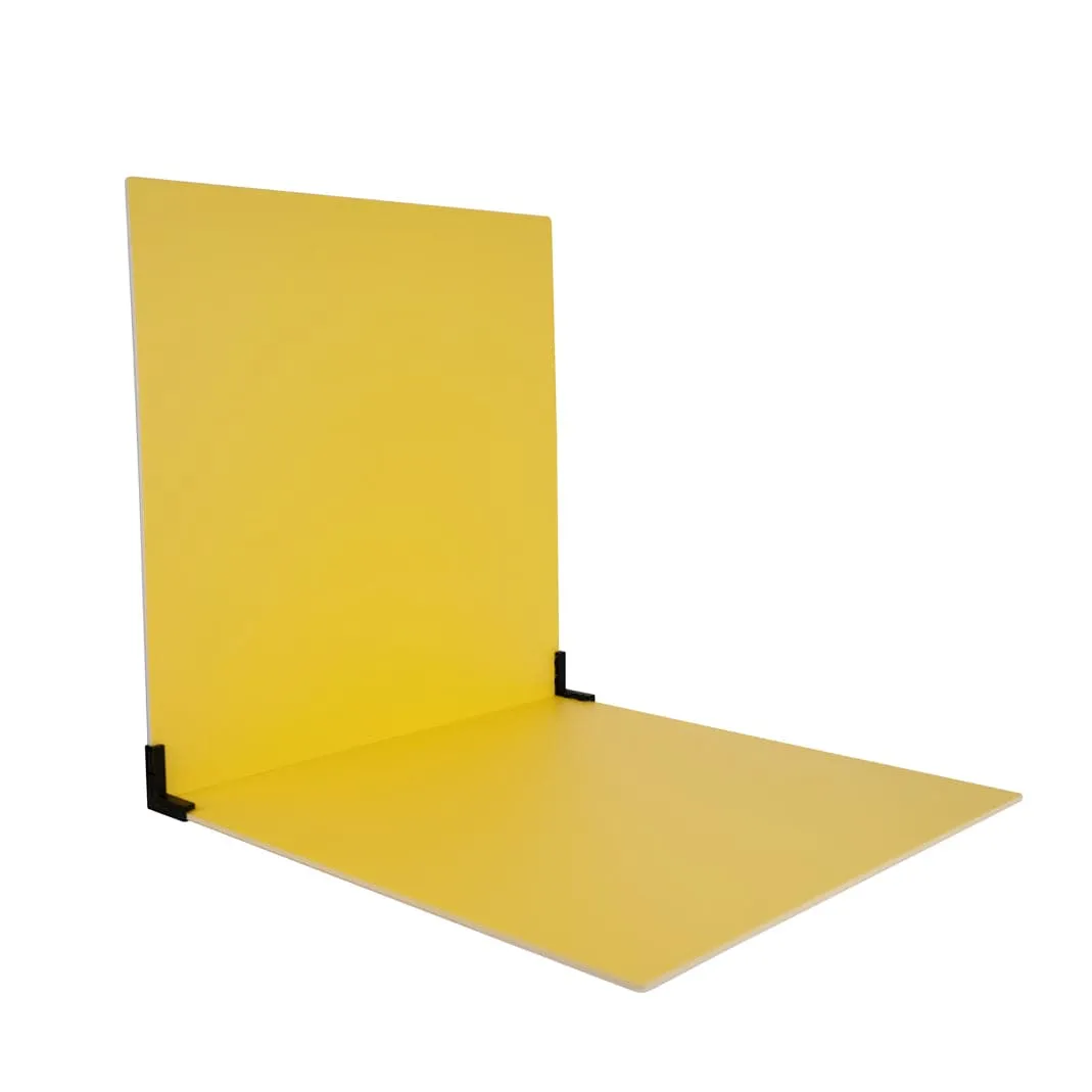 ProBoards Flat Lay Photography Rigid Orange & Yellow Backdrop - Rise & Shine (60cm x 60cm)