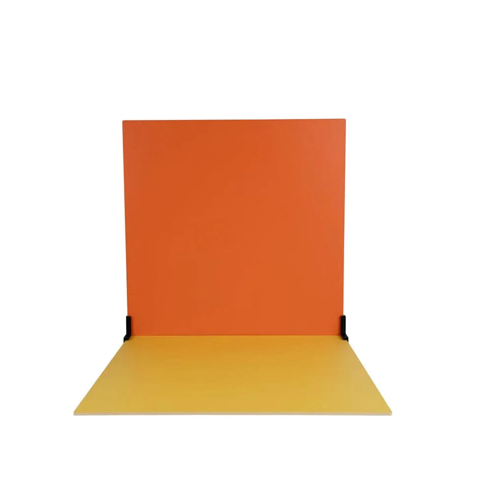 ProBoards Flat Lay Photography Rigid Orange & Yellow Backdrop - Rise & Shine (60cm x 60cm)