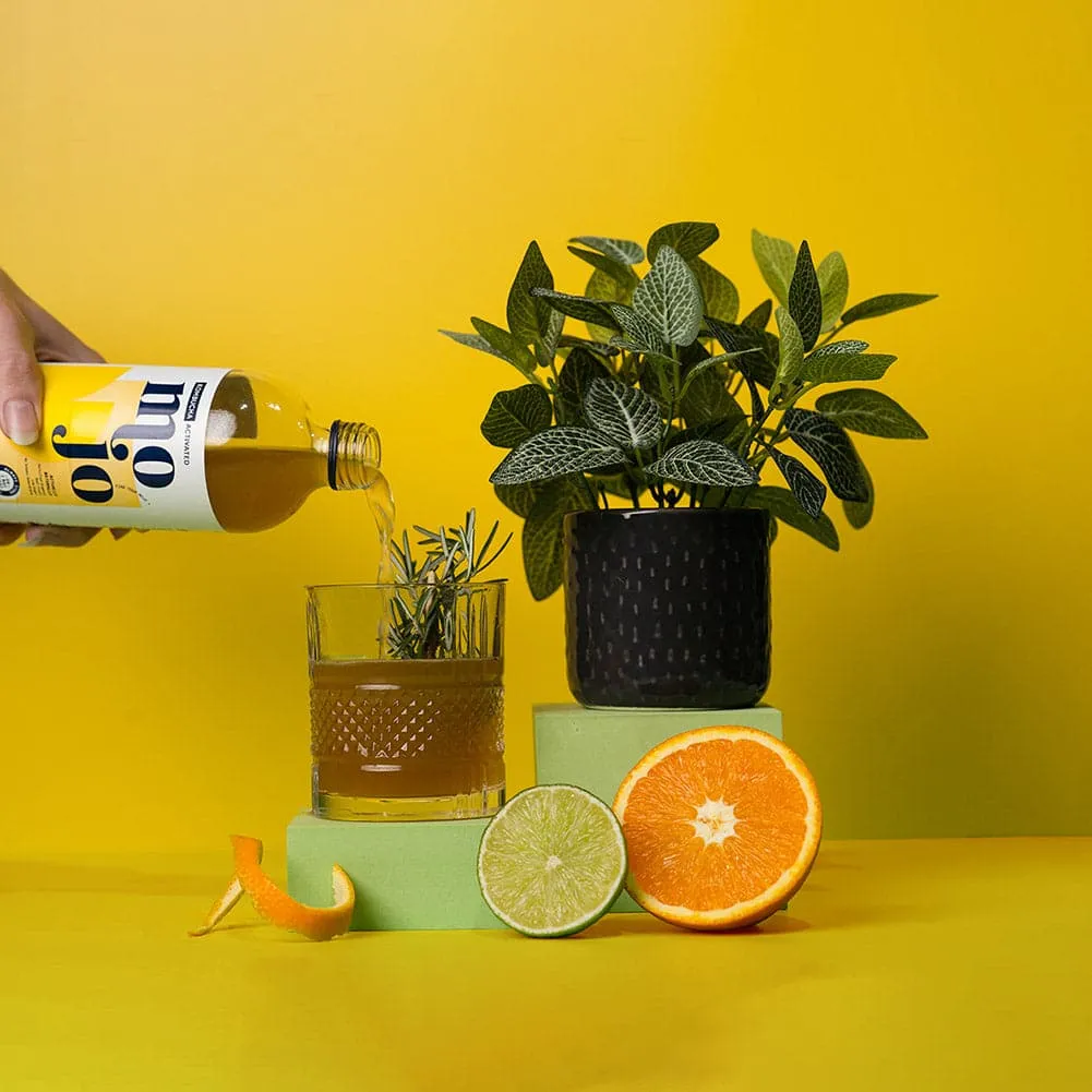 ProBoards Flat Lay Photography Rigid Orange & Yellow Backdrop - Rise & Shine (60cm x 60cm)