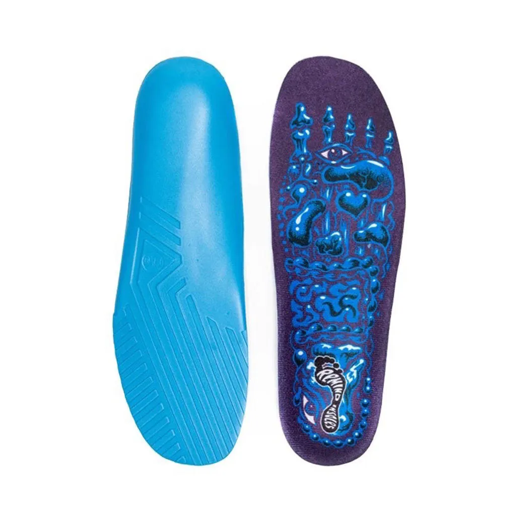 Remind Insoles Destin Classic 3mm Low-All Arch Reflexology Insoles