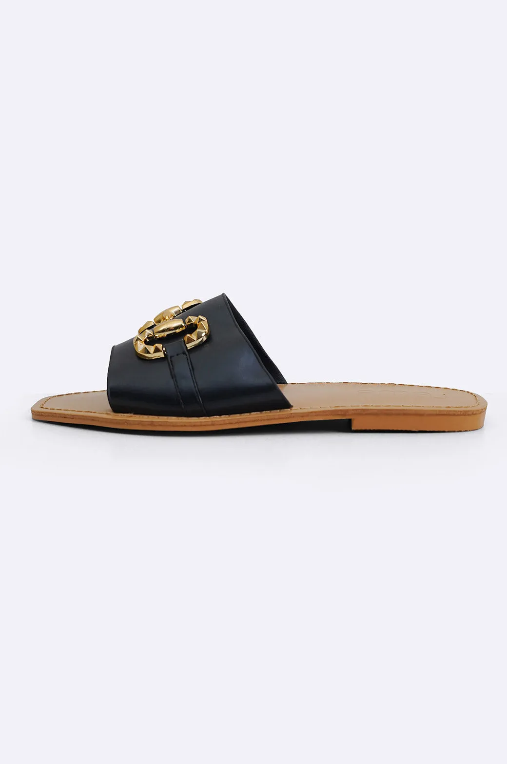 ROCKSTUD BUCKLE SLIDES