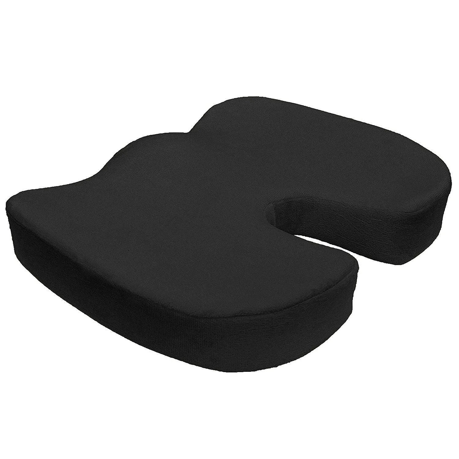 Seat Cushion - Premium High Resilience Memory Foam Coccyx Seat Cushion Pad Support Pillow Sciatica and Pain Relief