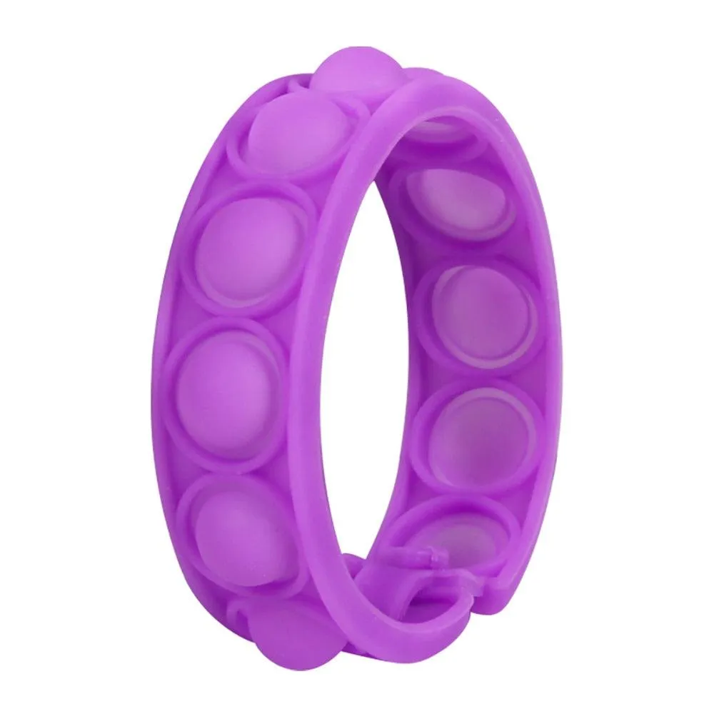 Silicone Pops Bubble Decompression Bracelet