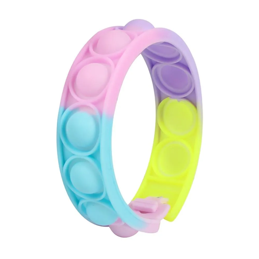 Silicone Pops Bubble Decompression Bracelet