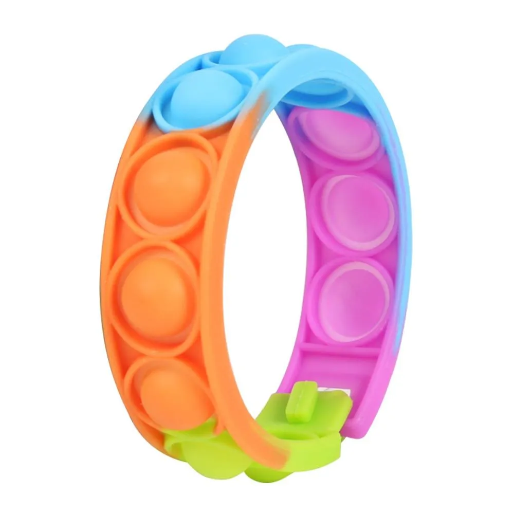 Silicone Pops Bubble Decompression Bracelet