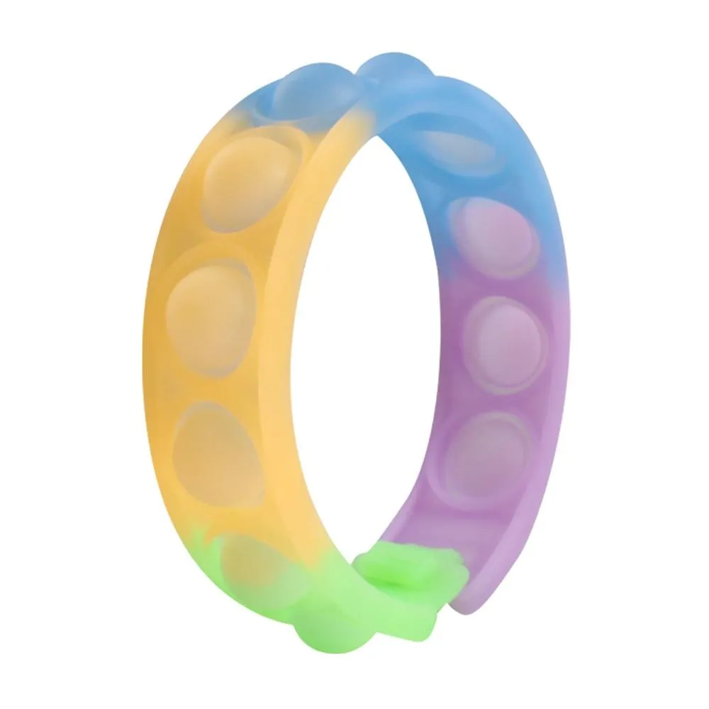 Silicone Pops Bubble Decompression Bracelet