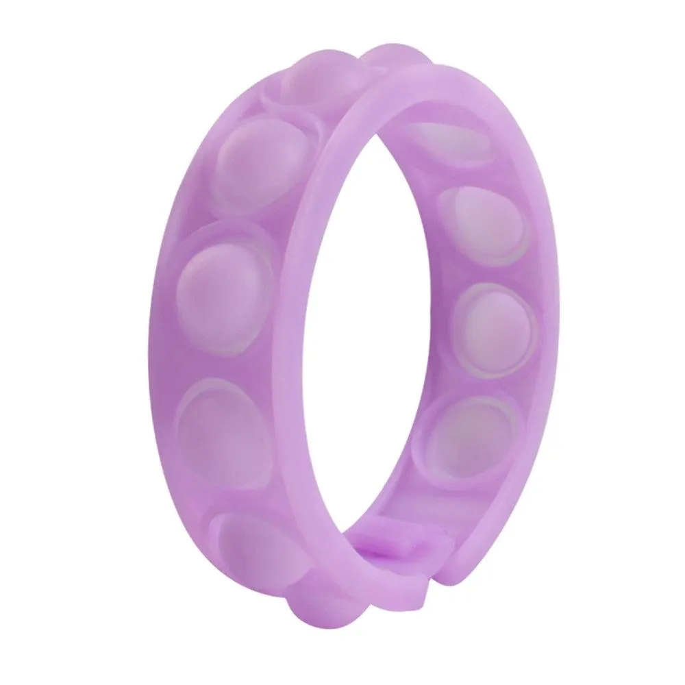 Silicone Pops Bubble Decompression Bracelet