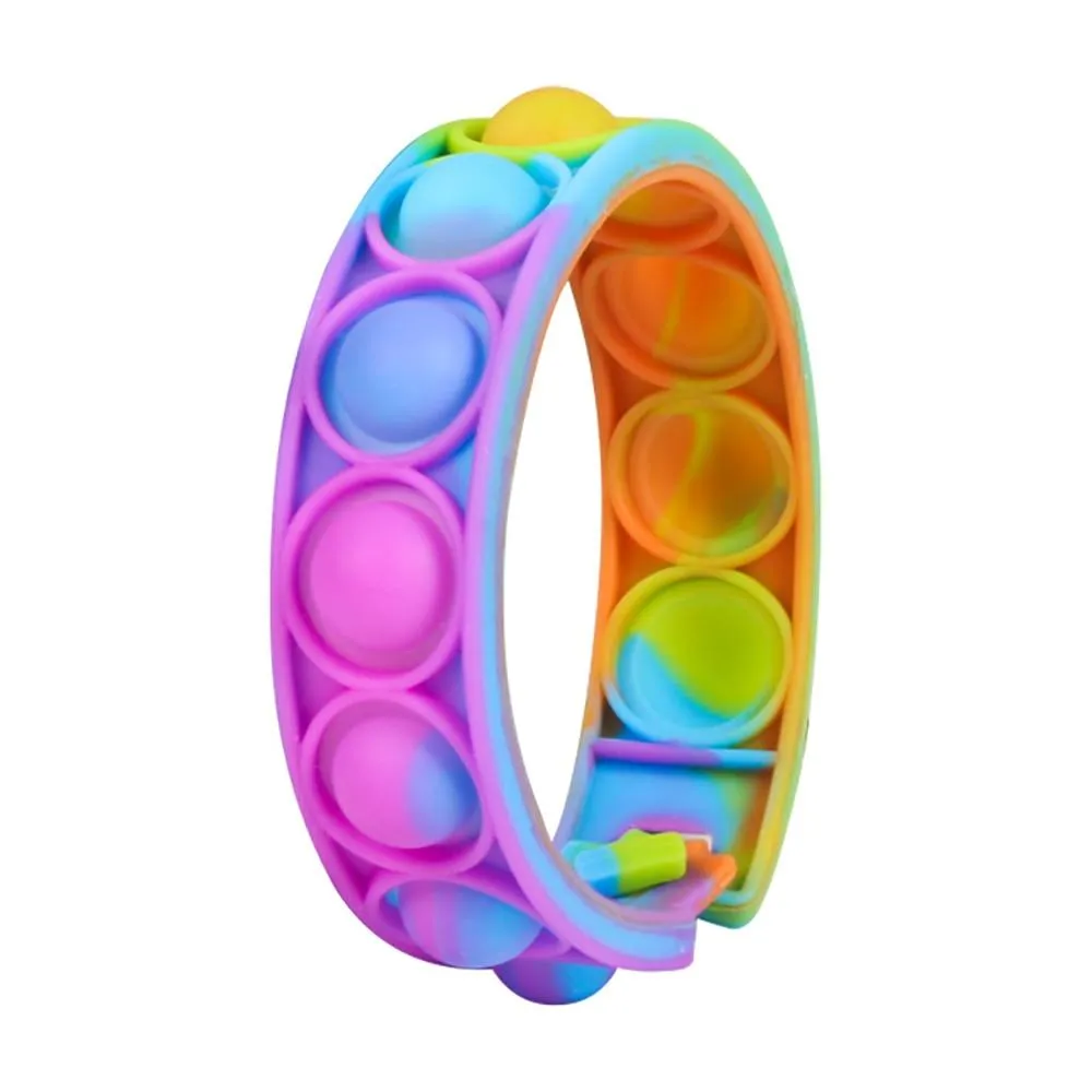 Silicone Pops Bubble Decompression Bracelet