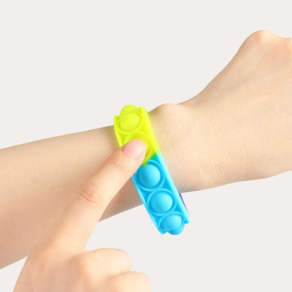 Silicone Pops Bubble Decompression Bracelet