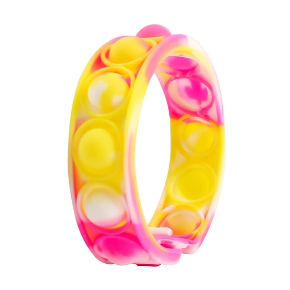 Silicone Pops Bubble Decompression Bracelet