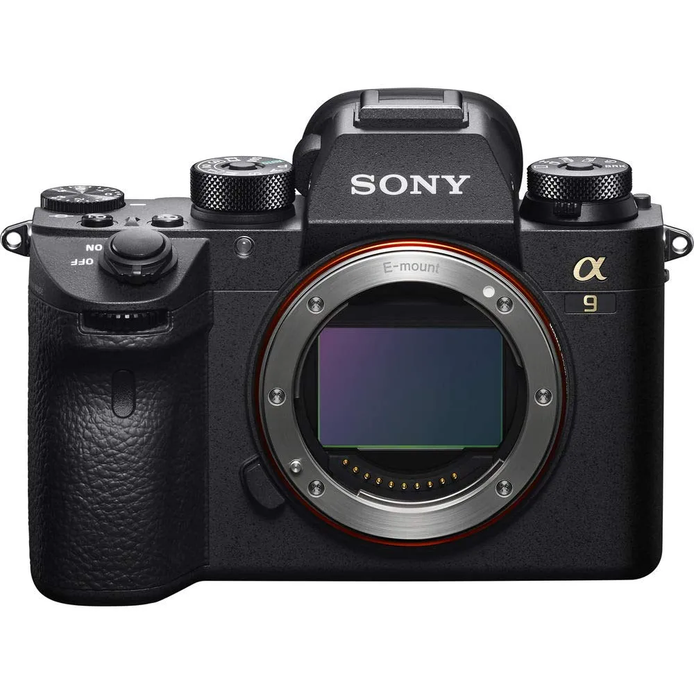 Sony Alpha a9 Mirrorless Camera ILCE9/B With Soft Bag, Tripod, Additional Battery, 64GB Memory Card, Card Reader , Plus Essential Accessories