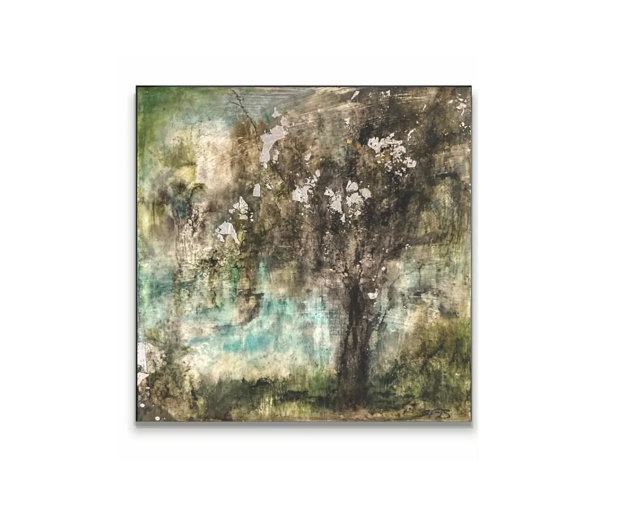 Southern Blues Original | Landscape Oil Painting | Gallery Wall Art | Marsh Painting | Oak Tree Art | Housewarming Gift