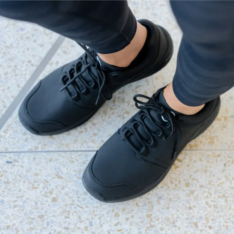 Stride Cushion Shoes - Midnight Black