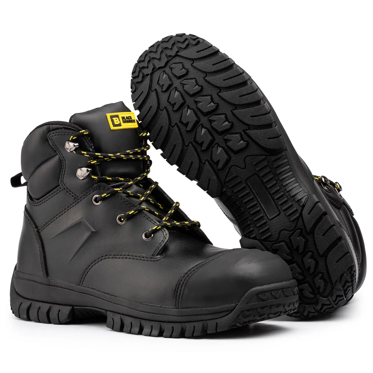 Thunder Mens Wide S3 Safety Boots with Steel Toe Cap