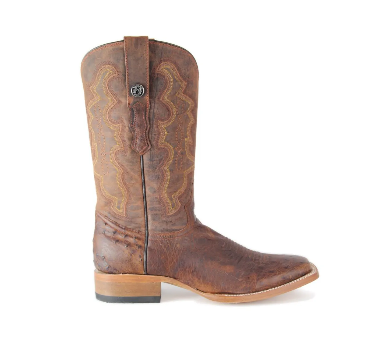 TMX 200495 - Tanner Mark Men's Cedar Bayou Boot - Cognac Imitation