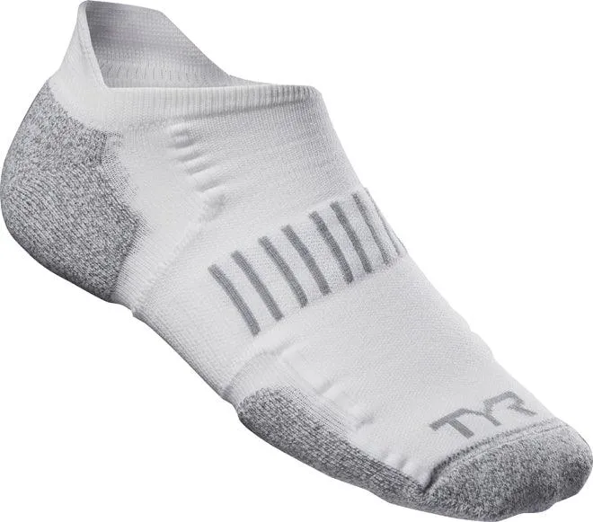 TYR No Show Tab Thin Training Socks