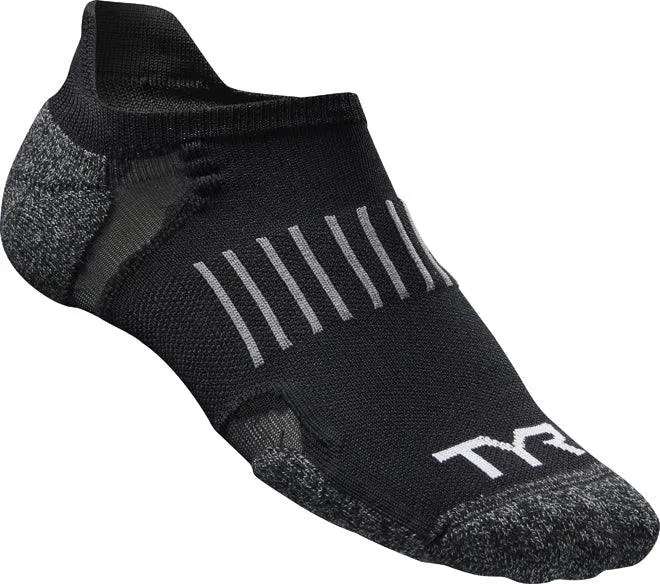 TYR No Show Tab Thin Training Socks