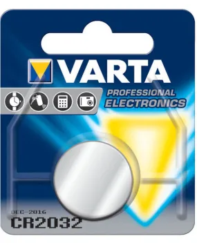 VARTA CR2032 3V LITHIUM COIN BATTERY