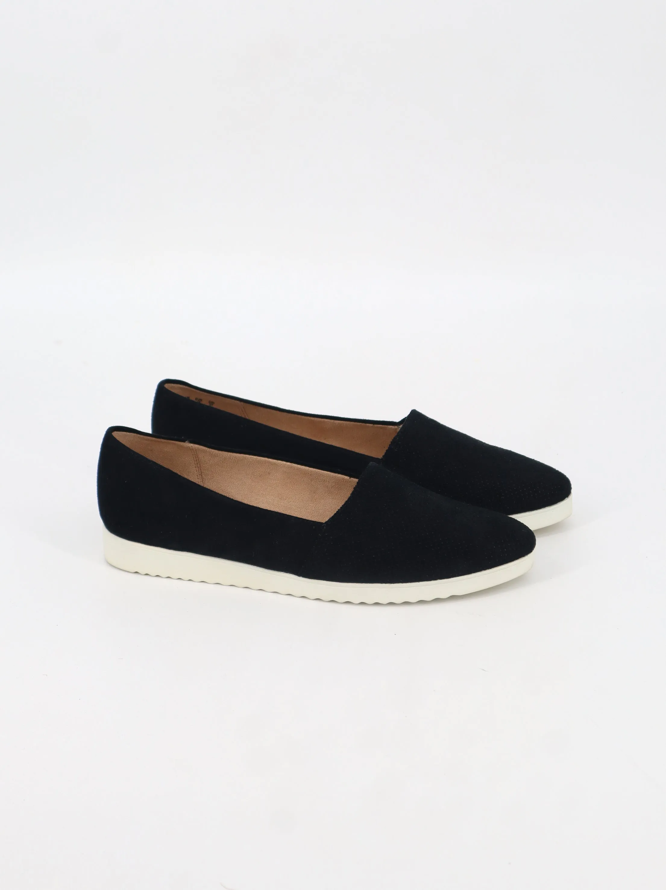 Women's Plain Flat Shoes,Black